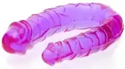 Фаллоимитаторы двойные фиолетовый