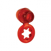 Насадки и кольца красный