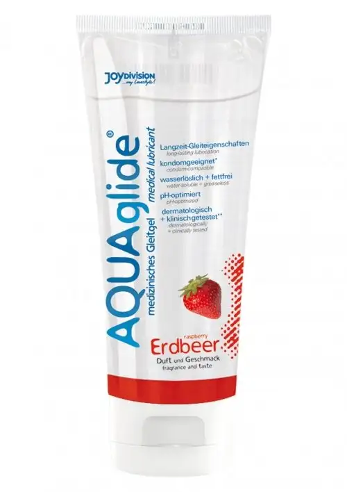 AQUAGLIDE STRAWBERRY, 100 ML photo 1
