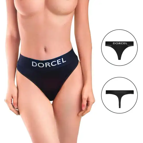 Трусики с карманом для вибратора Dorcel PANTY LOVER XXL photo 1