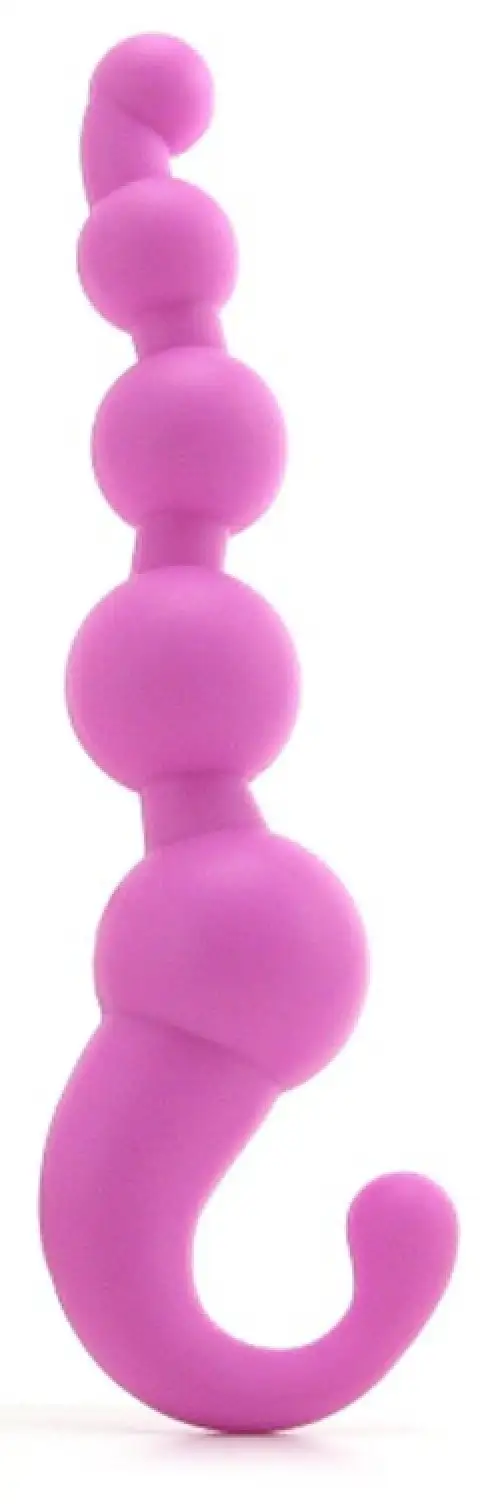 Анальная пробка L'AMOUR BEADED PROBE PINK photo 1
