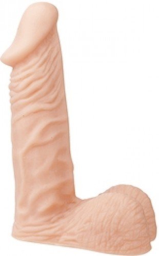Фаллоимитатор XSkin 6 PVC Dong, телесный photo 1