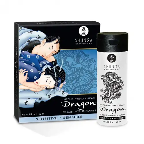 Стимулирующий крем для пар Shunga SHUNGA Dragon Cream SENSITIVE (60 мл)  photo 1