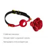 Роскошный кляп в виде розы Zalo - Rose Ball Gag, двойное использование photo 3