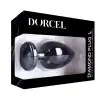 Металлическая анальная пробка с украшением в виде кристалла Dorcel - Diamond Plug BLACK L photo 7