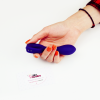 Анатомический вибратор для обоих партнёров Gpop - Royal Blue photo 3