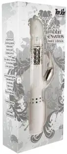 Вибратор RABBIT SENSATION WHITE EDITION photo 4