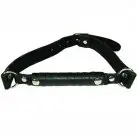 Черный кожаный кляп photo 1