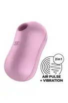 Вакуумный стимулятор с вибрацией Satisfyer Cotton Candy Lilac photo 1