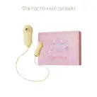 Набор 2в1 Zalo — UNICORN Yellow, виброяйцо + вакуумный стимулятор photo 7