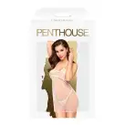 Приталенная сорочка-сетка со стрингами Penthouse - All Yours White M/L photo 3