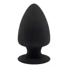 Анальная пробка SilexD (Model 1 size L), двухслойная, силикон+Silexpan, диаметр 7,5 см photo 1