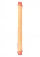 Фаллоимитатор двойной DOUBLE ENDED DONG FLESH photo 1