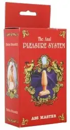 Анальная пробка THE ANAL PLEASURE SYSTEM MEDIUM BLACK photo 2