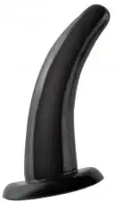 Анальная пробка BASIX HIS AND HER G-SPOT BLACK photo 1