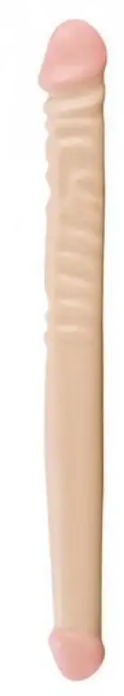 Фаллоимитатор двойной AC/DC DOUBLE DONG FLESH photo 1
