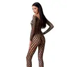 Бодистокинг с крупной сеткой Passion BS077 black photo 2