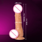 Фаллоимитатор подвижный из киберкожи photo 4