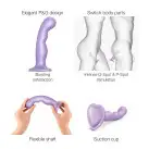 Насадка для страпона Strap-On-Me DILDO PLUG P&G LILAS METALLIC - M photo 2