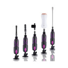 Набор адаптеров для секс-машин Hismith Luxury Kit - KlicLok System Set photo 2