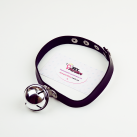 БДСМ ошейник с колокольчиком – 39,5 см photo 5