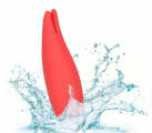 CalExotics Red Hot Flare  - клиторальный вибратор, 11,5х3,25 см photo 5